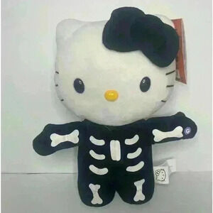 Hello Kitty Halloween Skeleton Electronic Side Stepper Plays Music